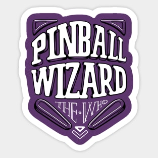 Pinball Wizard Sticker